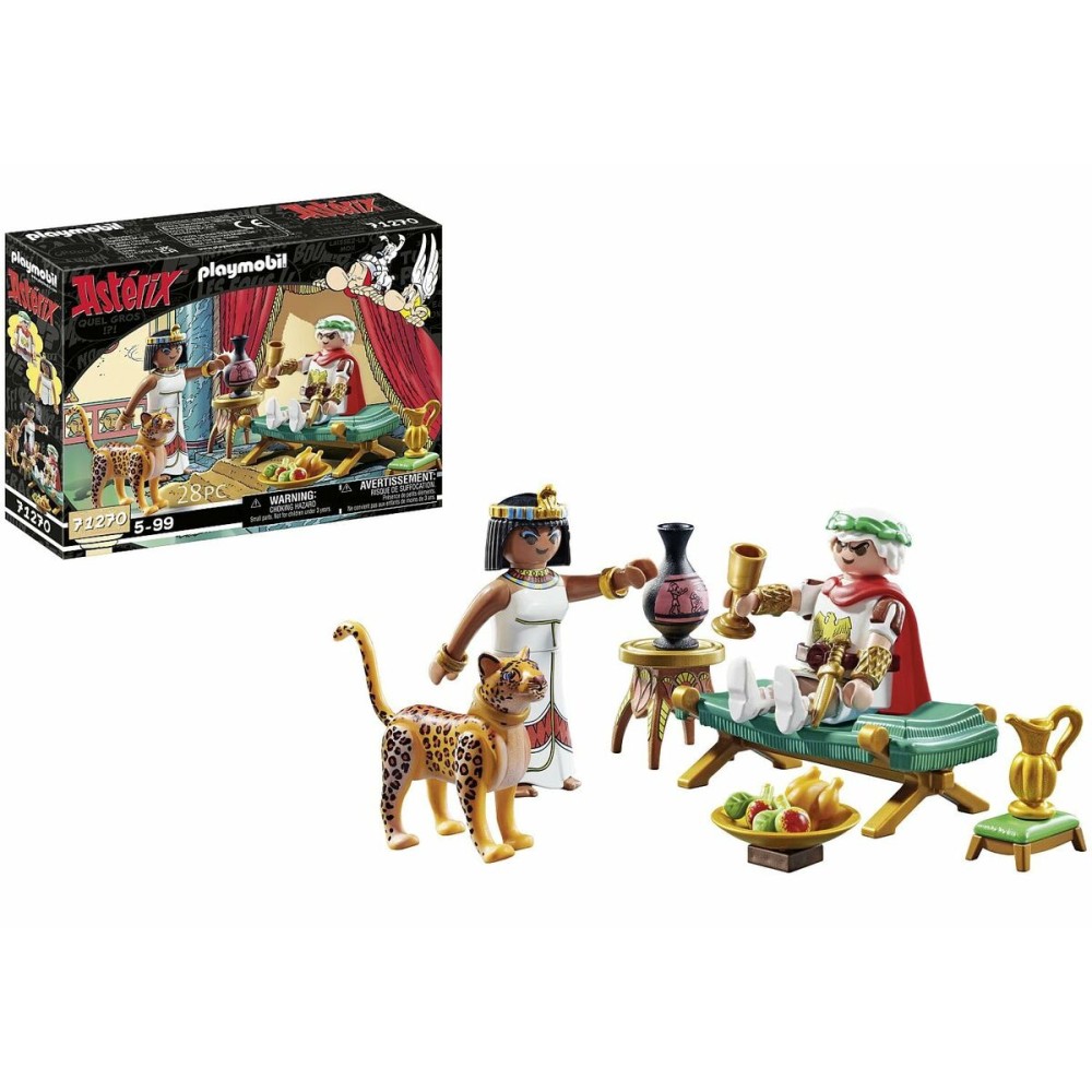 Playset Playmobil 71270 - Asterix: César and Cleopatra 28 Pièces