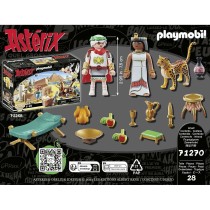 Playset Playmobil 71270 - Asterix: César and Cleopatra 28 Pièces