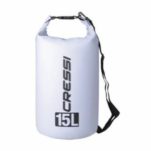 Wasserfeste Tasche Cressi-Sub PVC Weiß 15 L