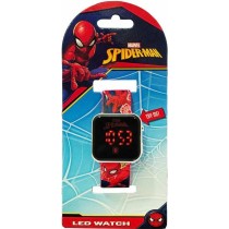 Digitale uhr Spider-Man LED-Screen Rot Ø 3,5 cm