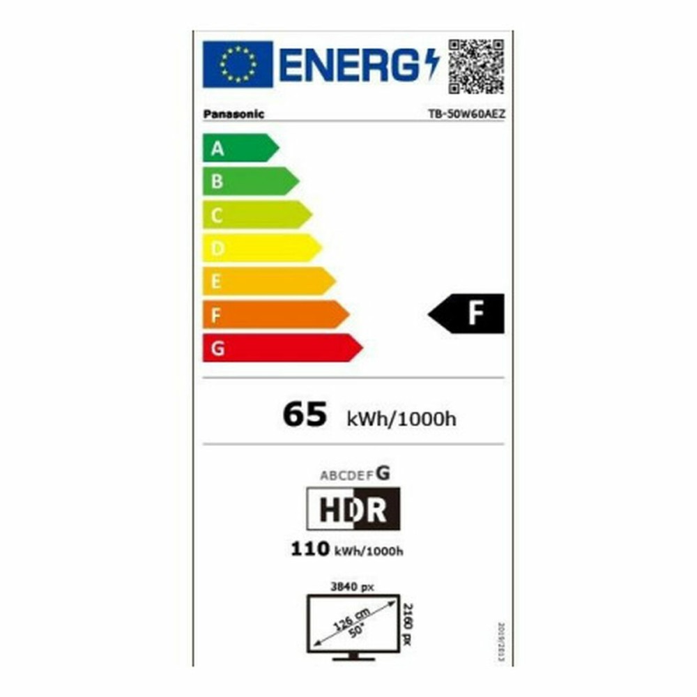 Smart TV Panasonic TB50W60AEZ 4K Ultra HD 50" LED