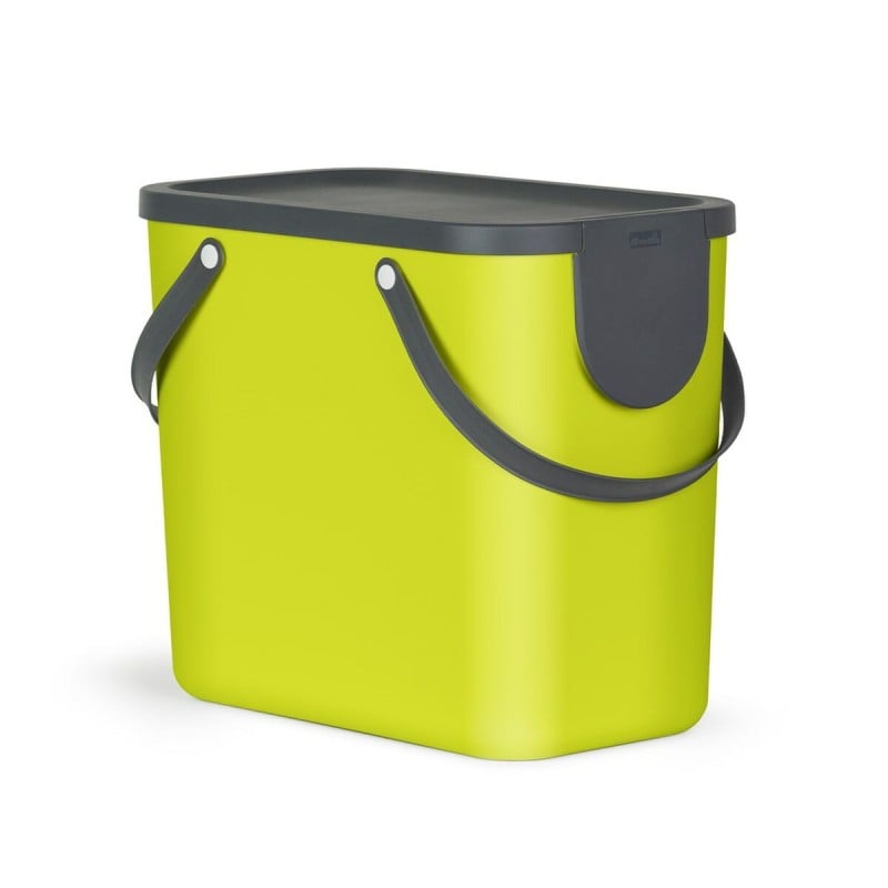 Bucket container Rotho Lime Plastic