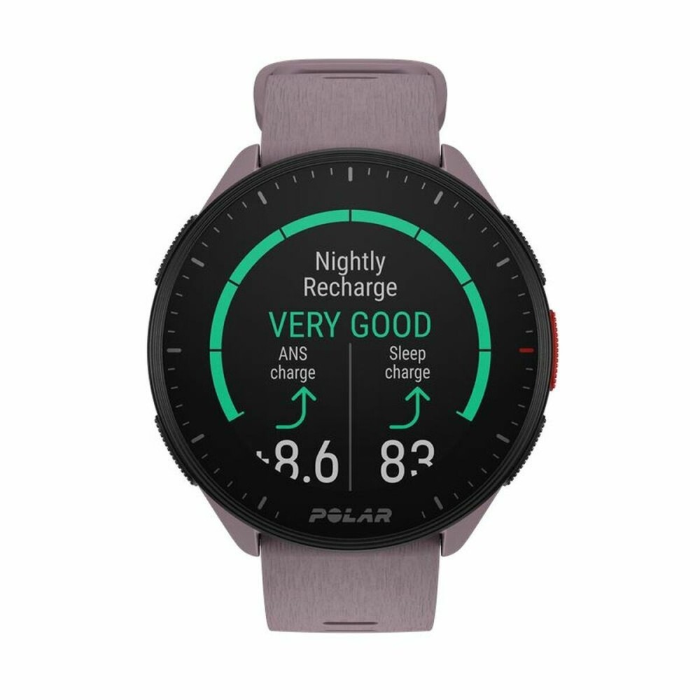 Smart Watch with Pedometer Running Polar Pacer 45 mm Purple