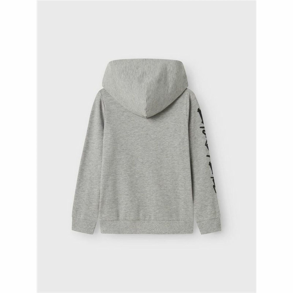 Children’s Hoodie Name It Light grey