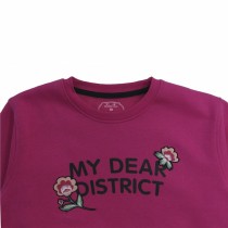 Hoodless Sweatshirt for Girls Softee Lunar Infantil Dark pink