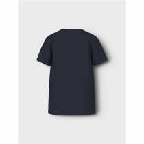 Kurzarm-T-Shirt für Kinder Name It mjyg Nba Box Ous Marineblau