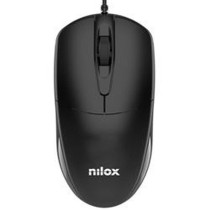 Mouse Nilox MOUSB1011 Schwarz