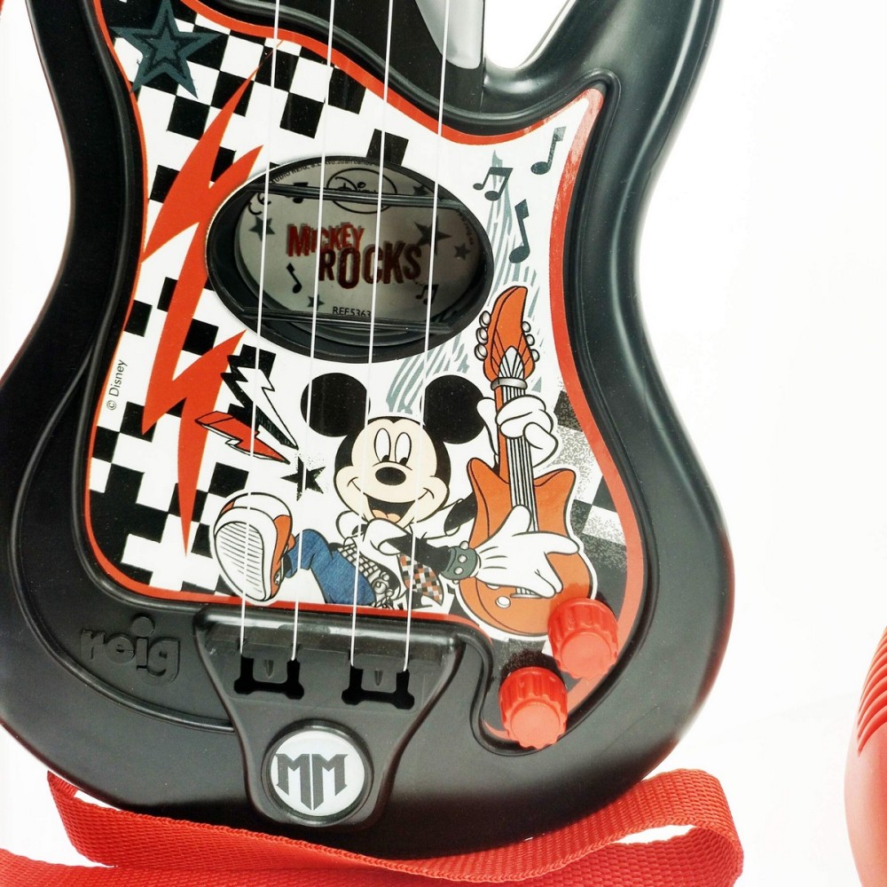 Music set Mickey Mouse Microphone Baby Guitar