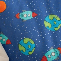 Fitted sheet HappyFriday MR FOX Multicolour 90 x 200 x 32 cm