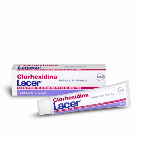 Dentifrice Soin des Gencives Lacer Clorhexidina (75 ml)