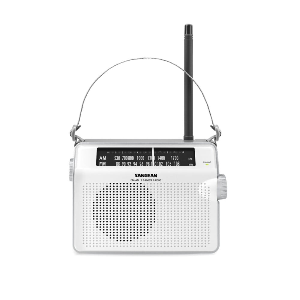 Radio AM/FM Sangean Blanc