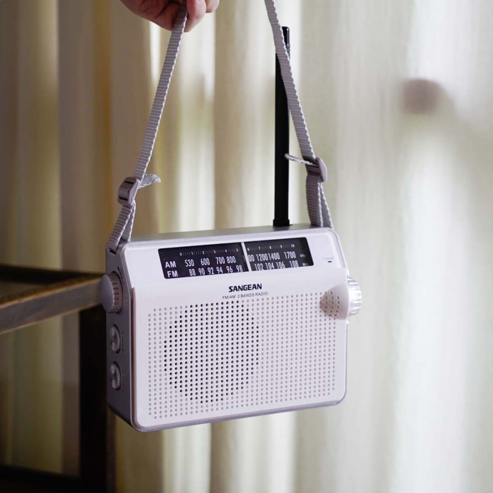 Radio AM/FM Sangean White