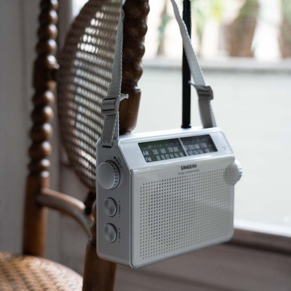 Radio AM/FM Sangean White