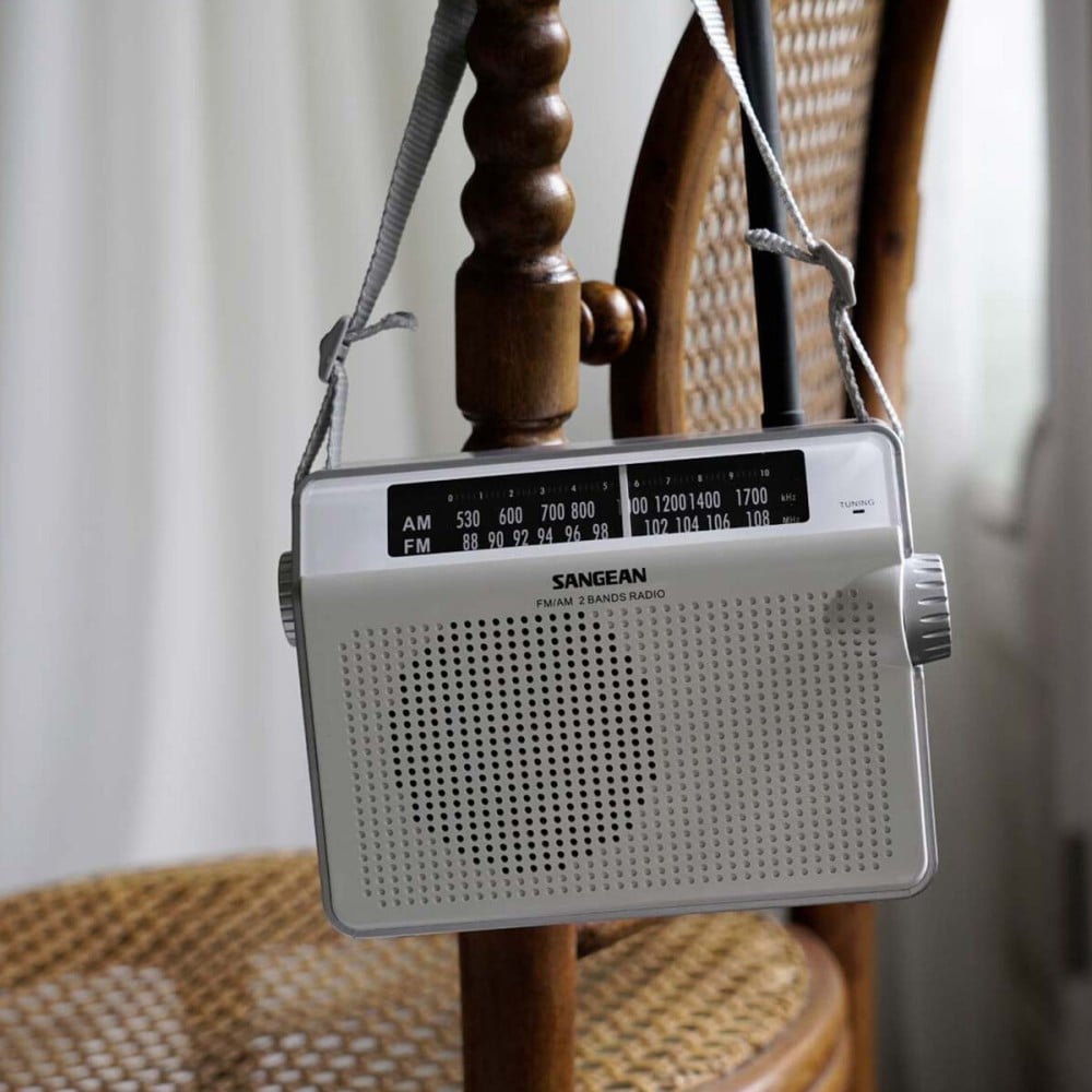 Radio AM/FM Sangean White