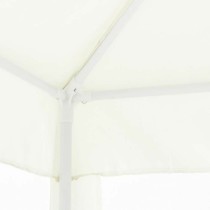 Tonnelle 140 Acier 100 % polyester 3 x 3 m Blanc