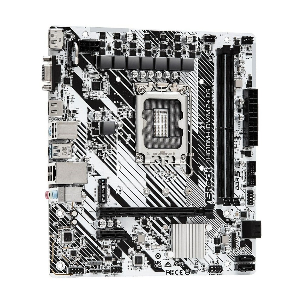 Carte Mère ASRock 90-MXBM50-A0UAYZ LGA 1700 INTEL H610