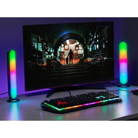 Lampe de bureau Tracer RGB Ambience - Smart Flow Noir Multicouleur