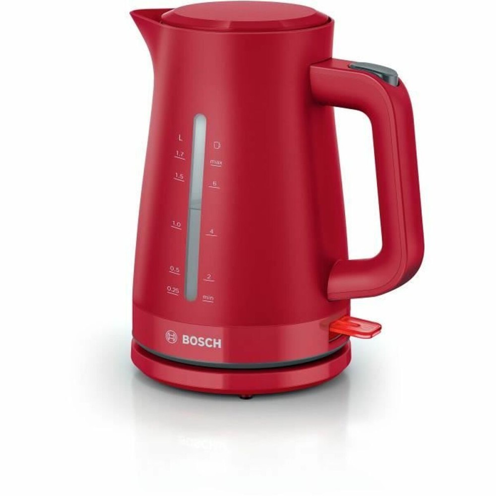 Bouilloire BOSCH TWK3M124 Rouge Plastique 2400 W 1,7 L (1 Unité)