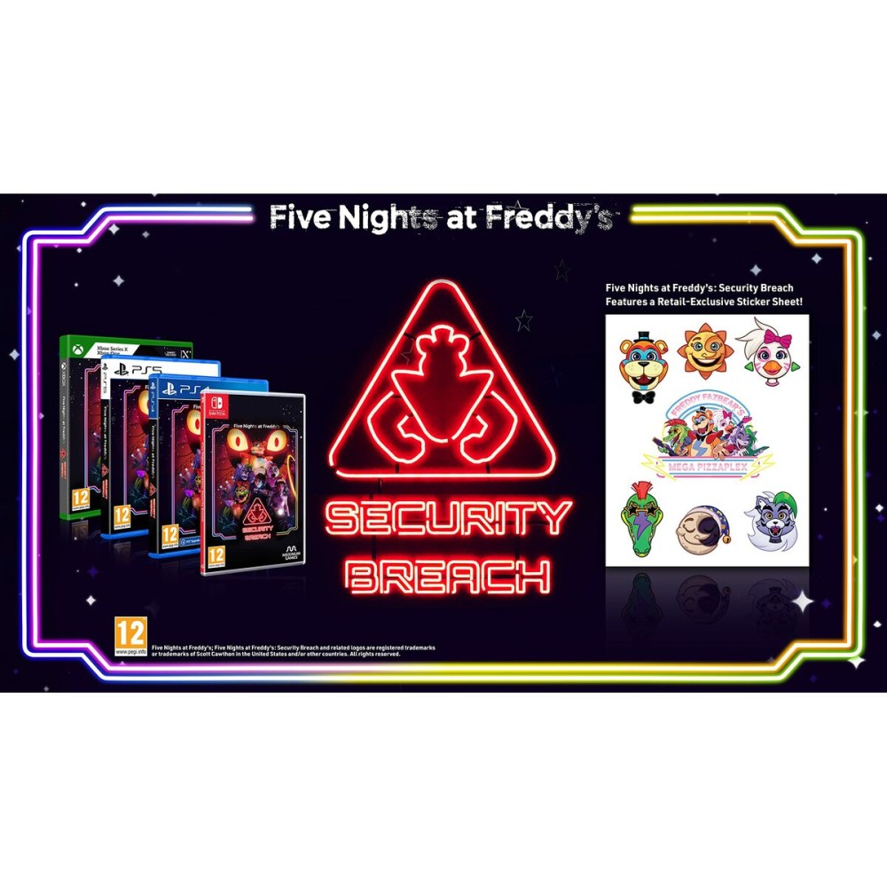 Videospiel für Switch Maximum Games Five Nights at Freddy's: Security Breach