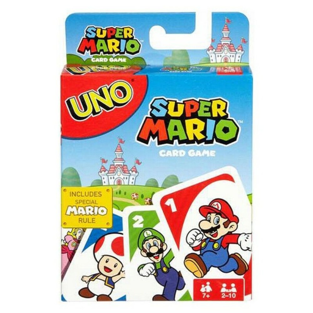 Jeux de cartes UNO Super Mario Mattel DRD00