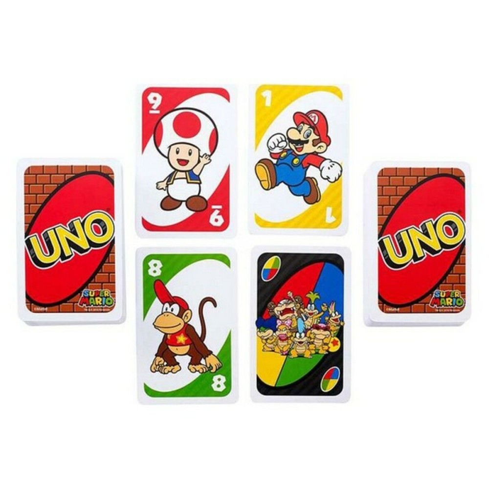 Jeux de cartes UNO Super Mario Mattel DRD00