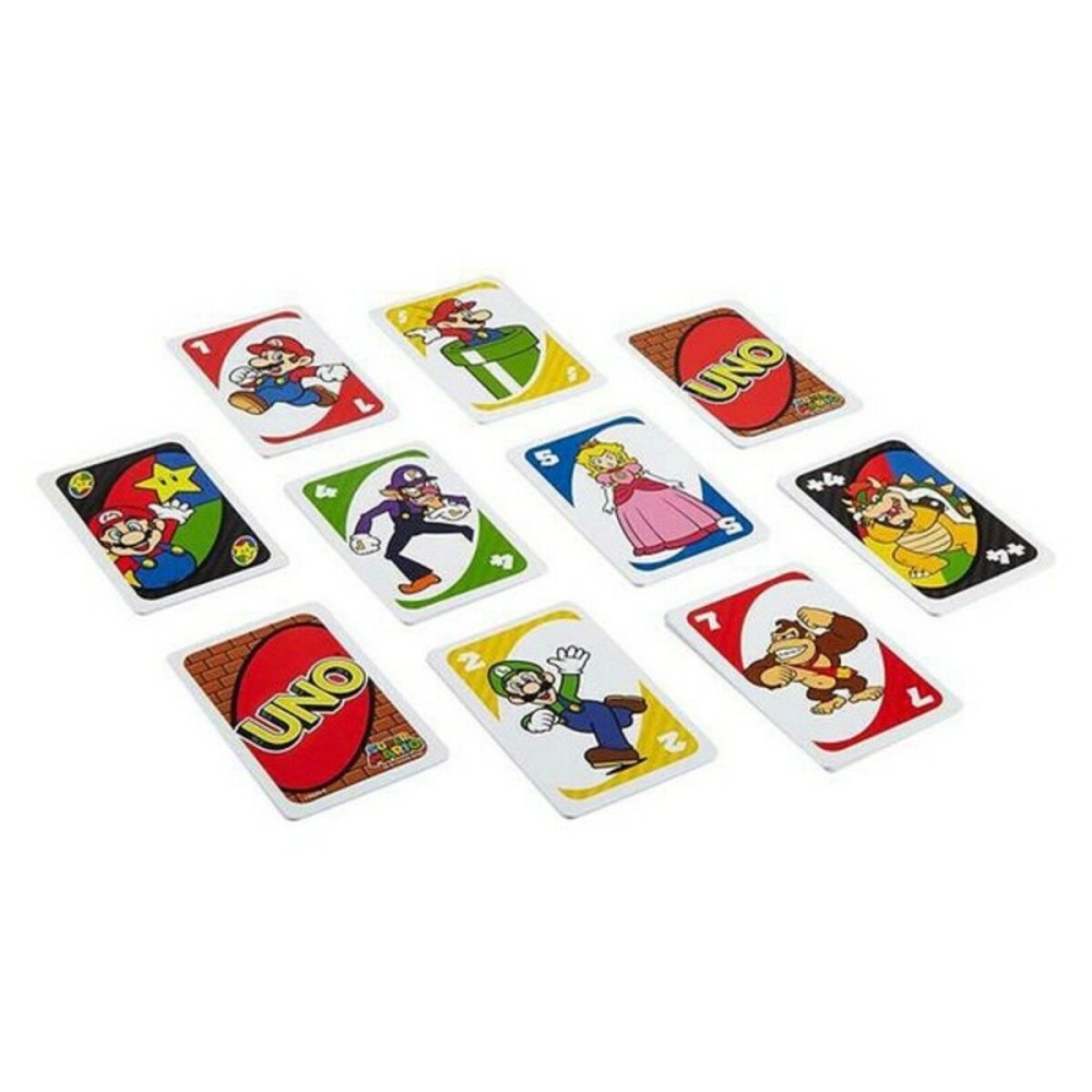 Jeux de cartes UNO Super Mario Mattel DRD00