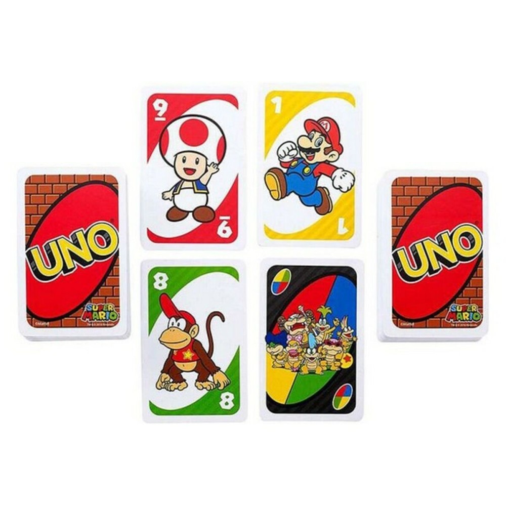 Jeux de cartes UNO Super Mario Mattel DRD00