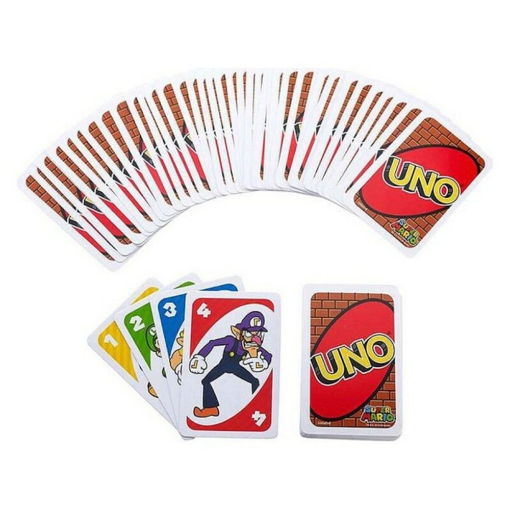 Jeux de cartes UNO Super Mario Mattel DRD00