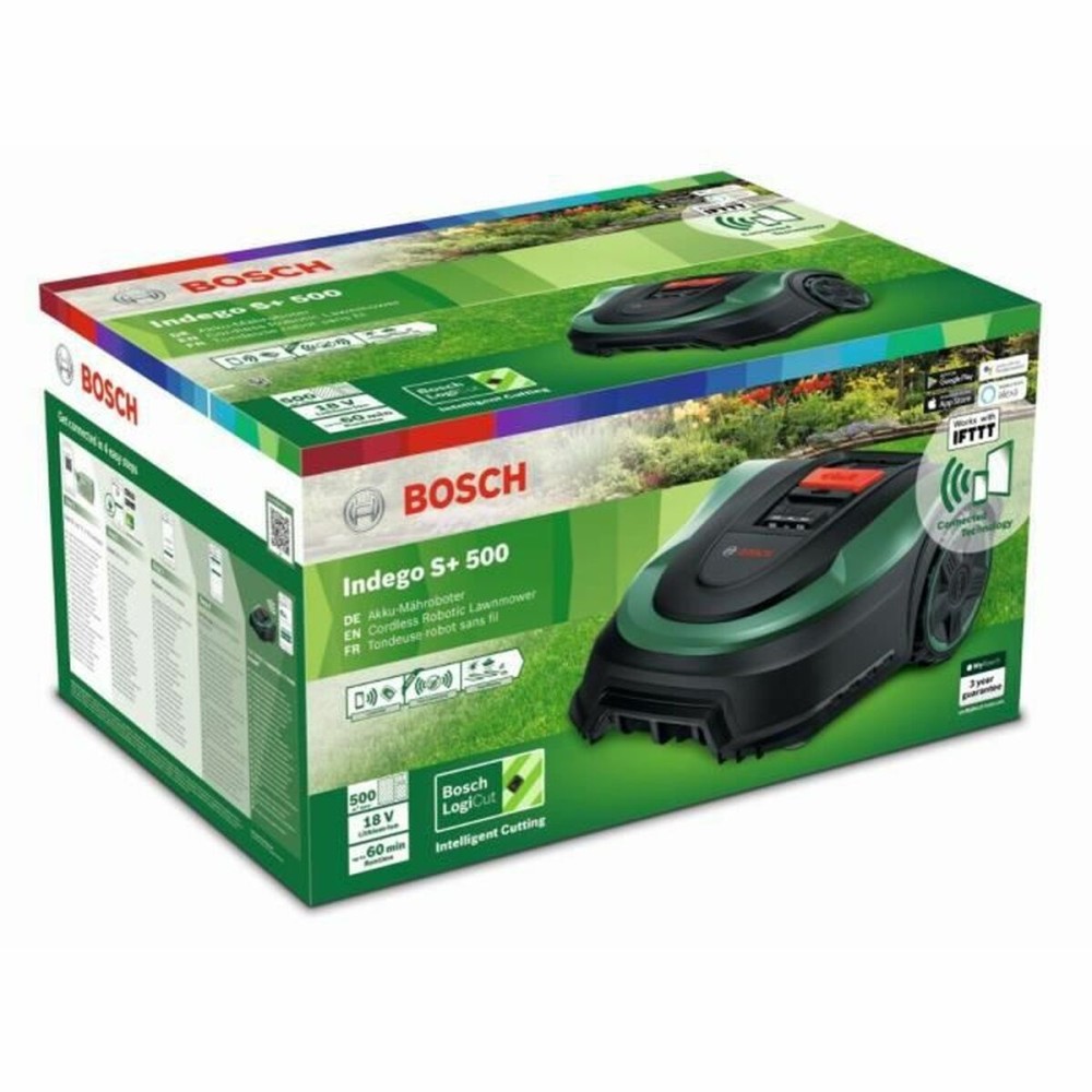 Robot tondeuse BOSCH Indo S+ 500 30-50 mm 500 m 19 cm