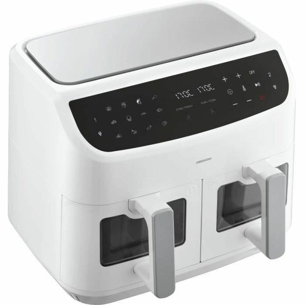 Friteuse à Air Medion LIFE P20 Blanc Noir 2600 W 8,7 l