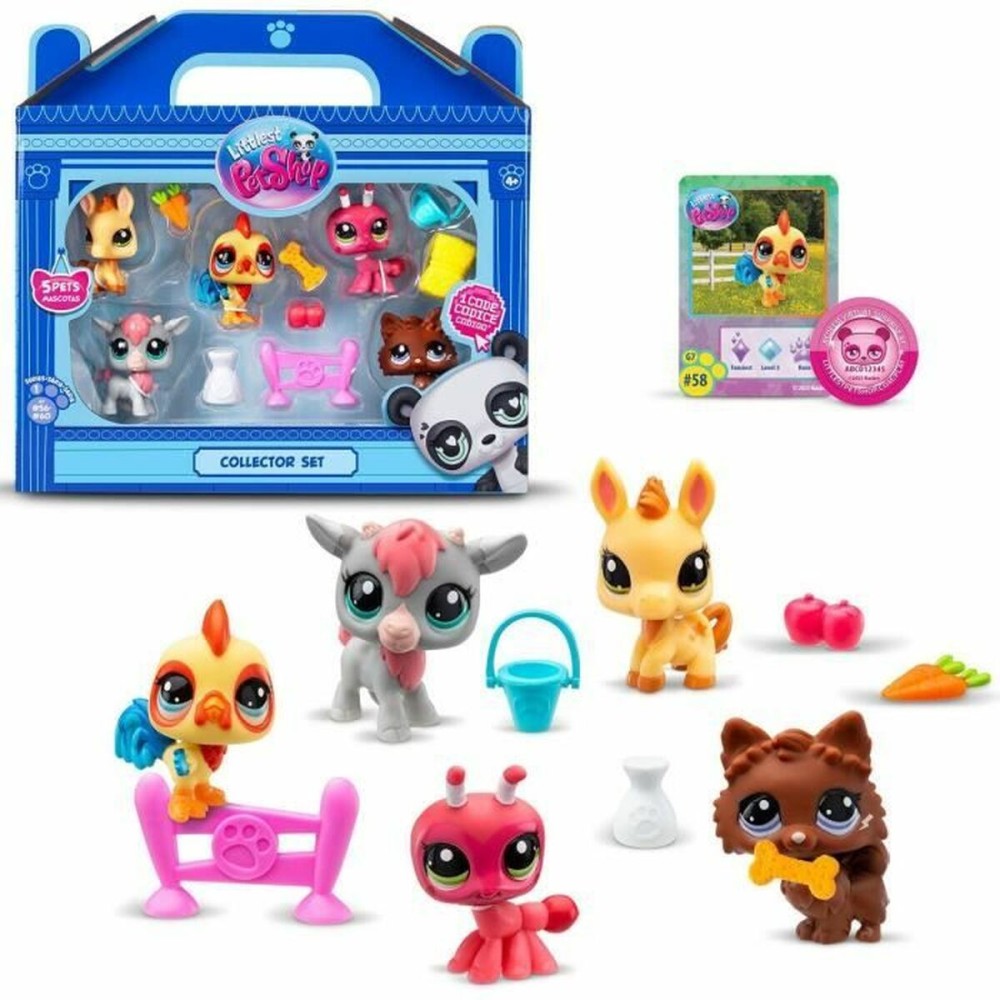 Gelenkige Figuren Bandai Littlest Pet Shop Kunststoff