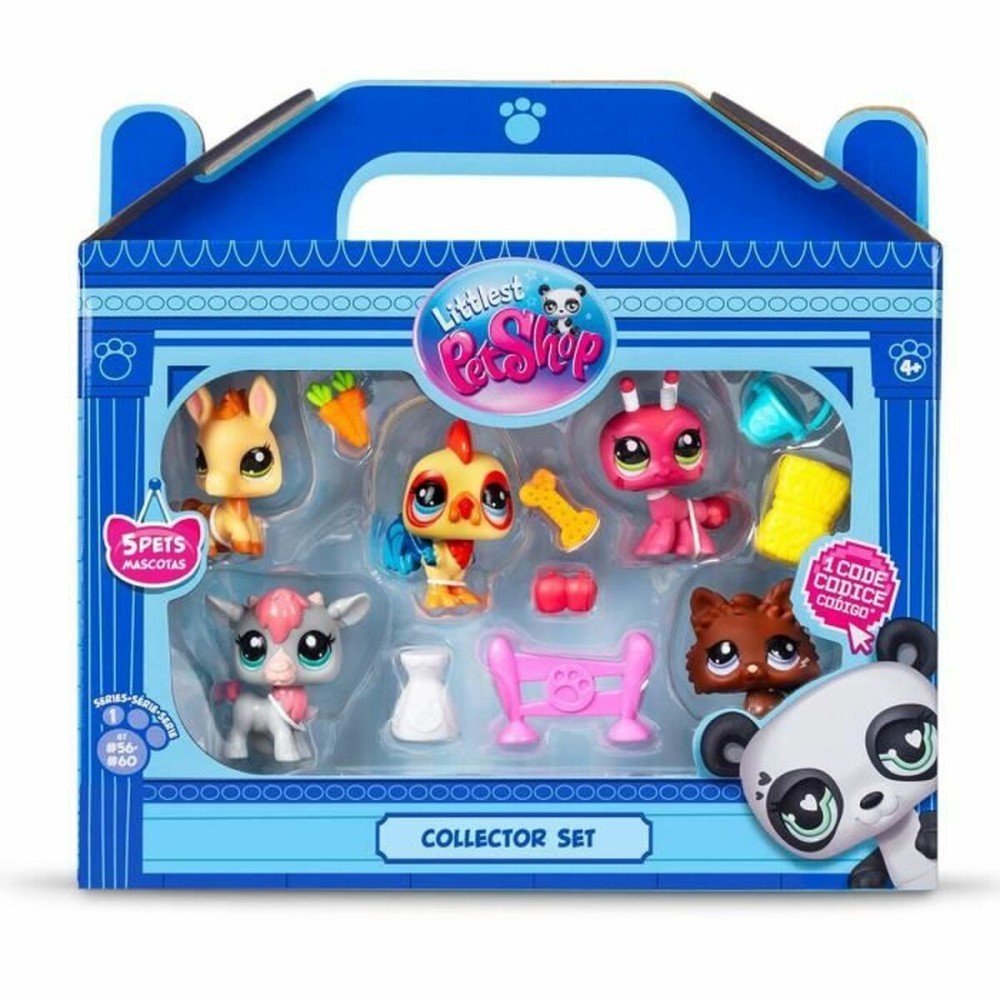 Figurines Articulées Bandai Littlest Pet Shop Plastique