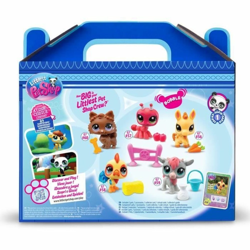 Figurines Articulées Bandai Littlest Pet Shop Plastique