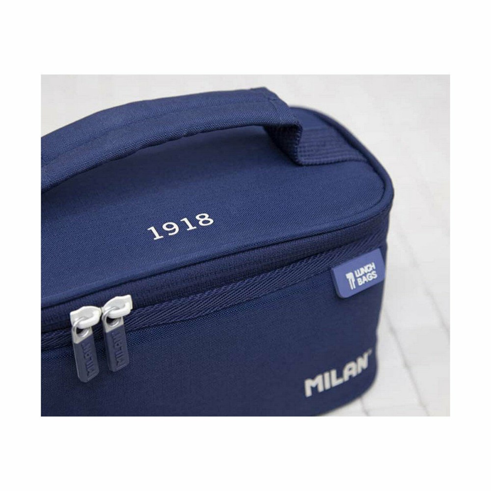 Sac à goûter Milan Blue marine 22 x 12,5 x 12 cm