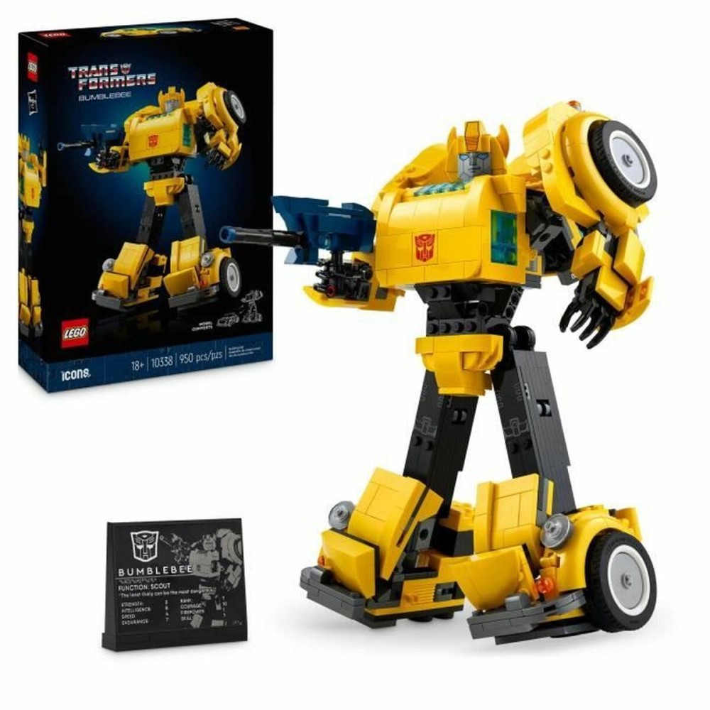 Konstruktionsspiel Lego 10338 Transformers Bumblebee Bunt