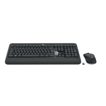 Clavier et souris sans fil Logitech MK540 Français Noir Noir/Blanc AZERTY