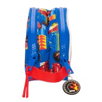 Zweifaches Mehrzweck-Etui Cars Race ready Blau 21 x 8 x 6 cm