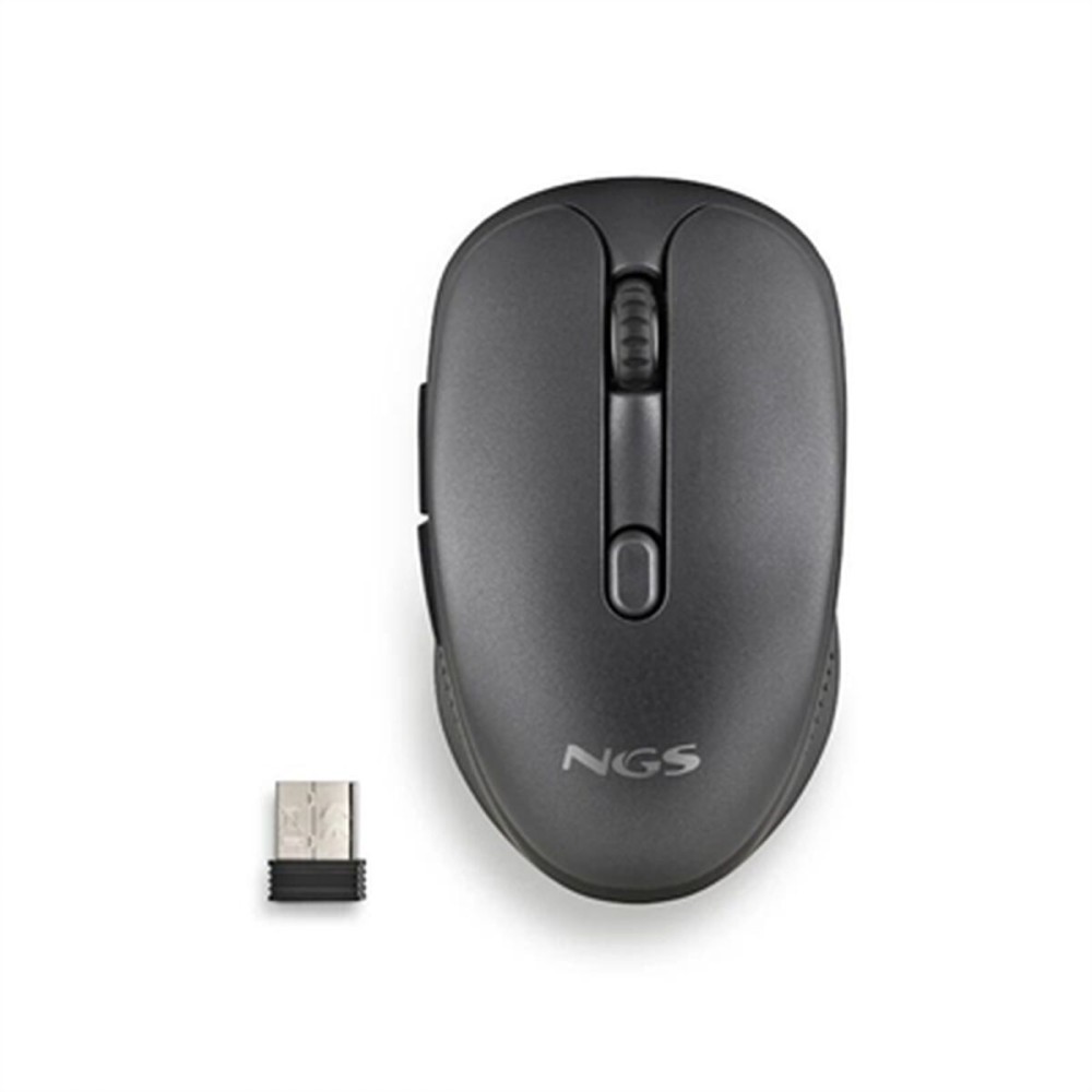 Schnurlose Mouse NGS EVO RUST Schwarz 1600 dpi