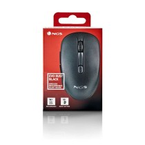 Schnurlose Mouse NGS EVO RUST Schwarz 1600 dpi