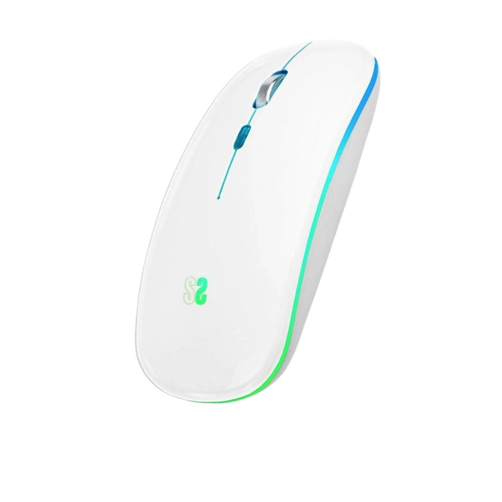 Souris Bluetooth Sans Fil Subblim SUBMO-LDFLAT2 Blanc