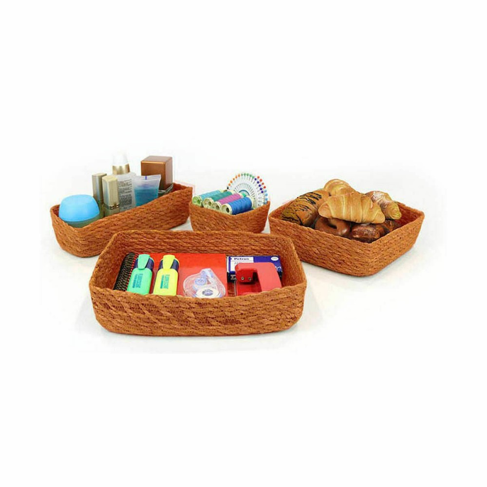 Multi-purpose basket Privilege 16 x 16 x 5 cm (24 Units)