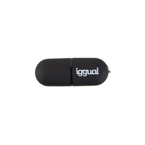 Clé USB iggual IGG318492 Noir USB 2.0 x 1