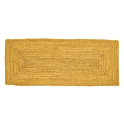 Carpet Yellow Jute 170 x 70 cm