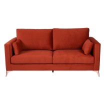 Dreisitzer-Sofa Ziegel 200 x 98 x 97 cm Holz