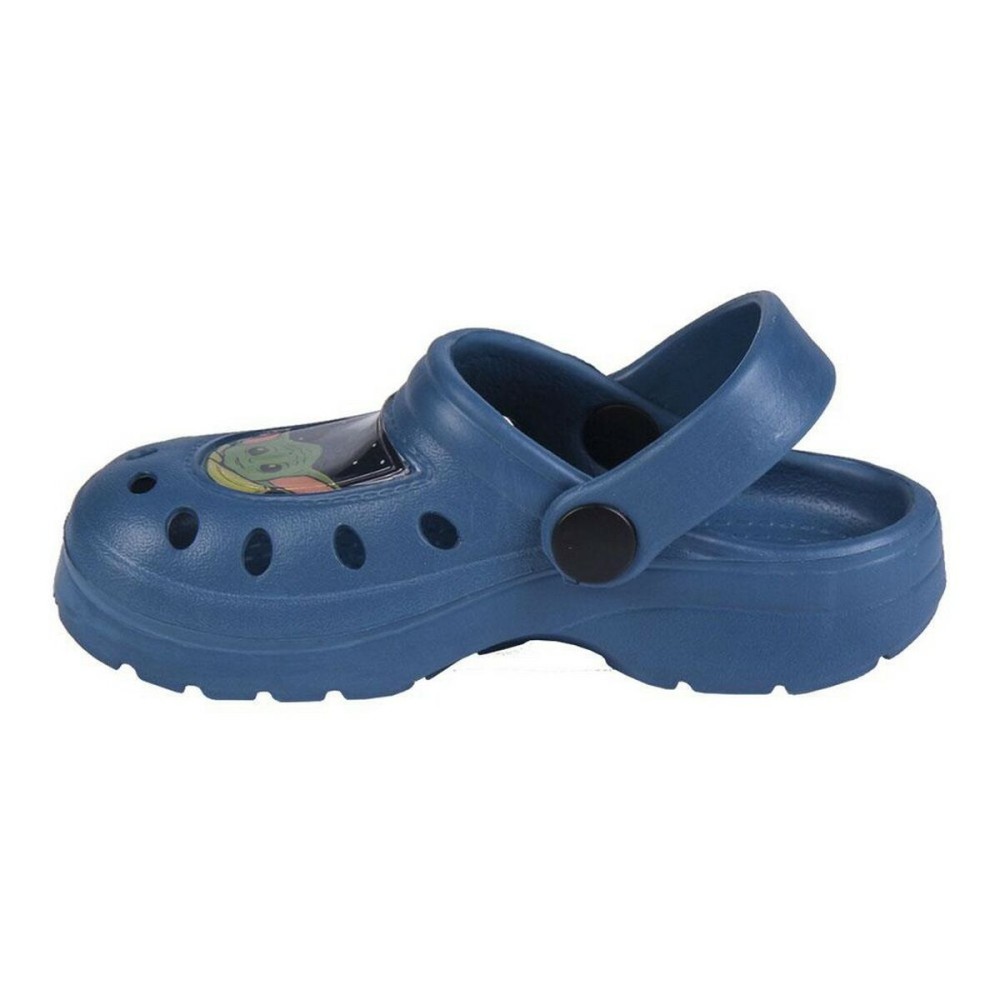 Strandclogs The Mandalorian Blau