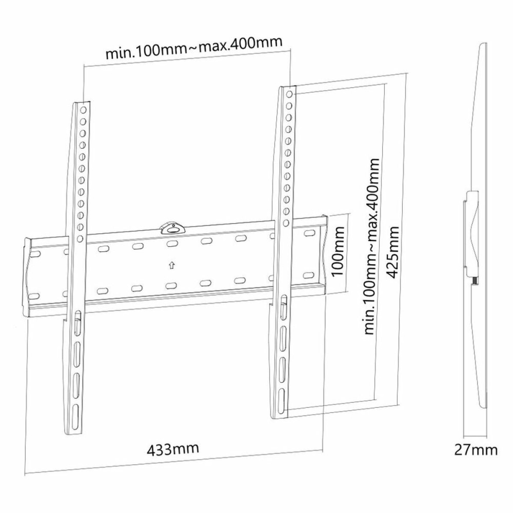 Support de TV Neomounts FPMA-W300BLACK      