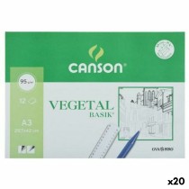 Pflanzen-Papier Canson A3 12 Blatt (20 Stück)