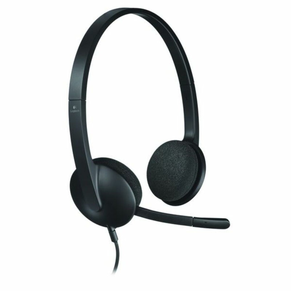 Casques avec Microphone Logitech 981-000475 Noir