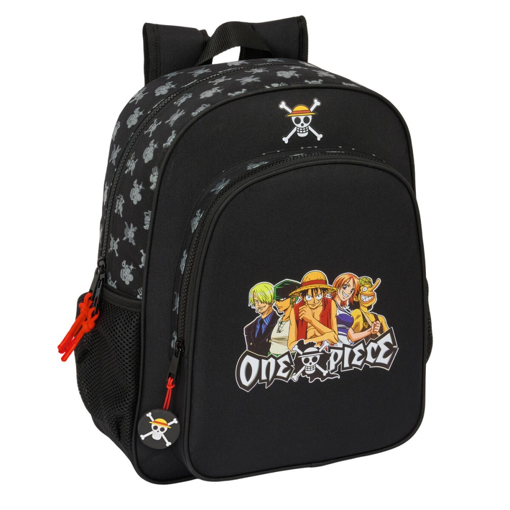 Schulrucksack One Piece Schwarz 32 x 38 x 12 cm