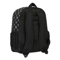 School Bag One Piece Black 32 x 38 x 12 cm